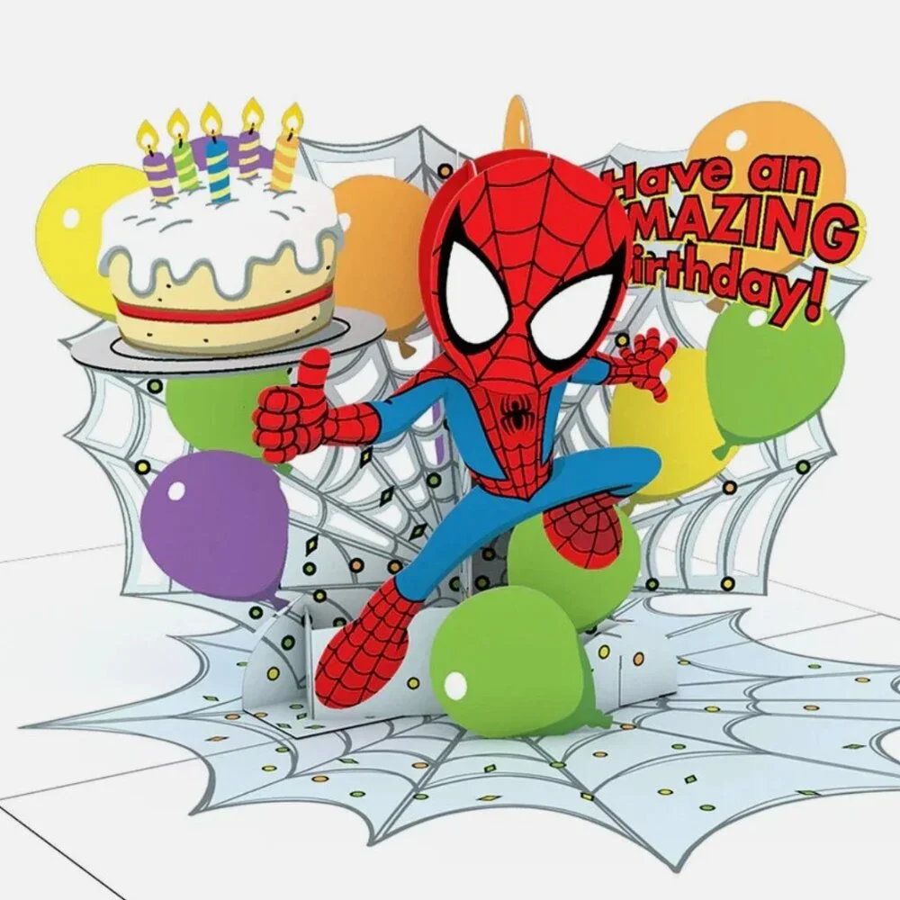 New Marvel's Spider-Man‎ Amazing Birthday Greeting Card by Lovepop